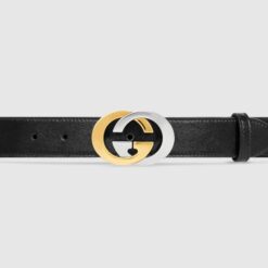 Belt with Interlocking G buckle - Brands Gateway