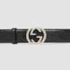 Signature Leather Belt Black - Brands Gateway