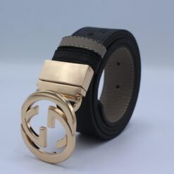 Reversible GG Buckle Leather Belt - Brands Gateway