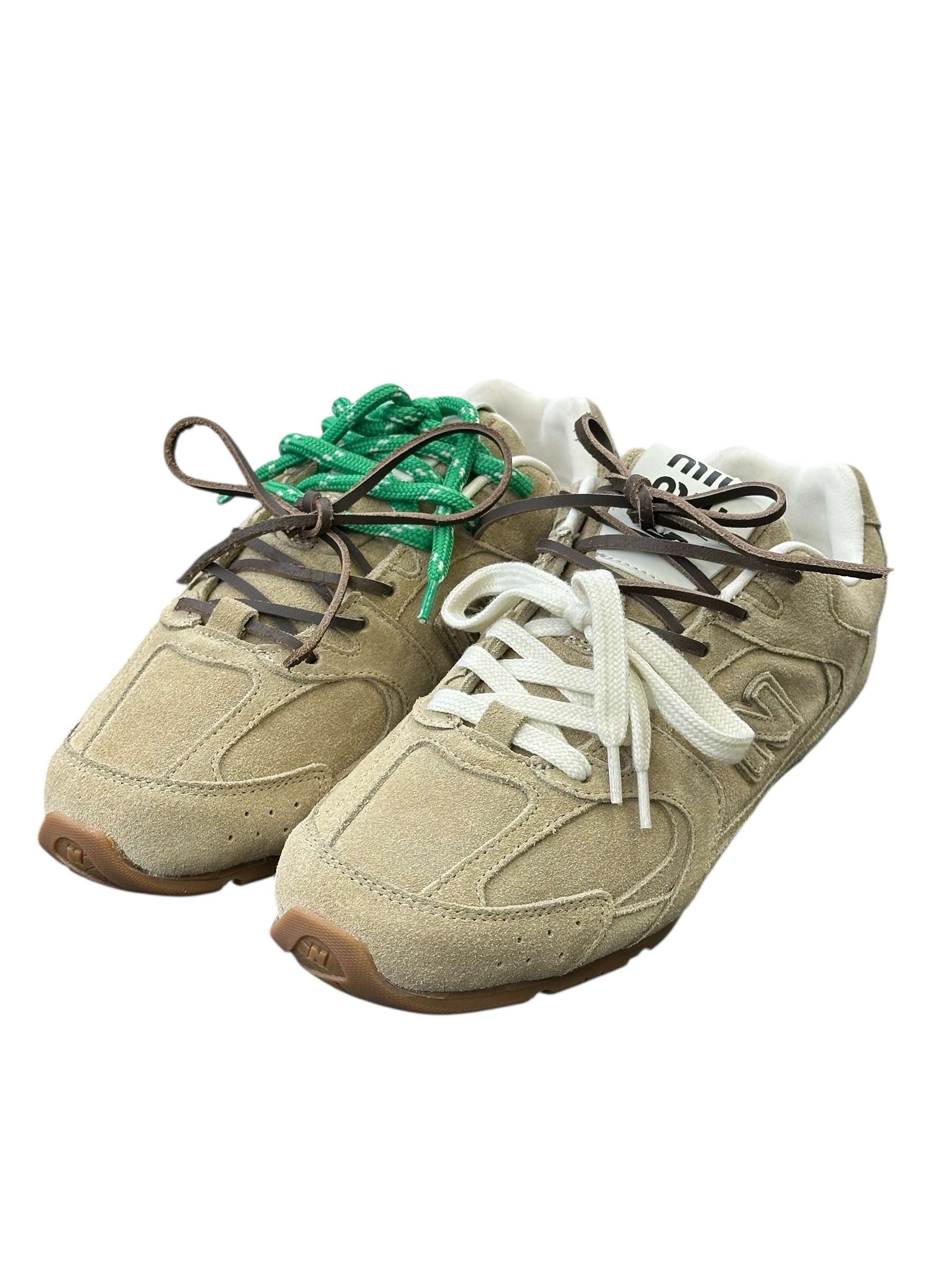 New Balance X Miu Miu 530 SL suede sneakers - Image 2